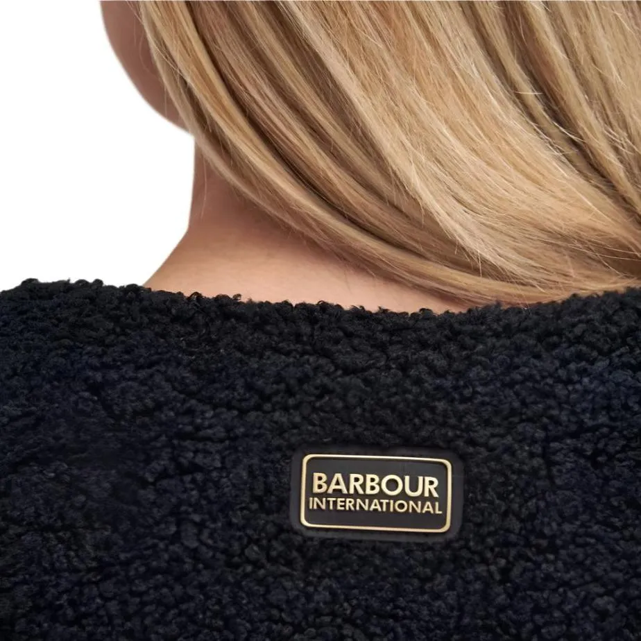 Barbour International Nyberg Fleeced Liner in Black