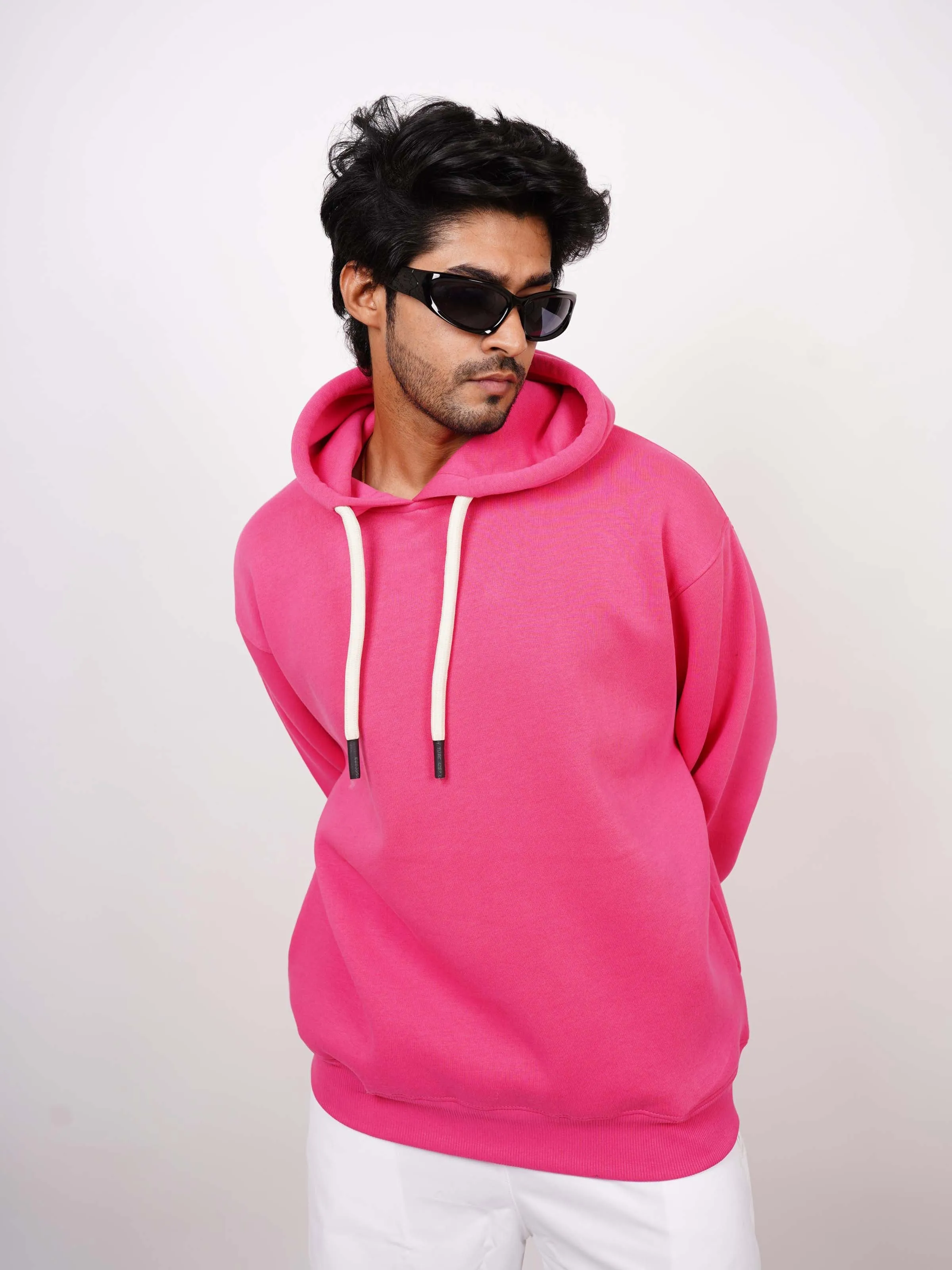 Basic : Heavyweight Baggy Hoodie Men And Women