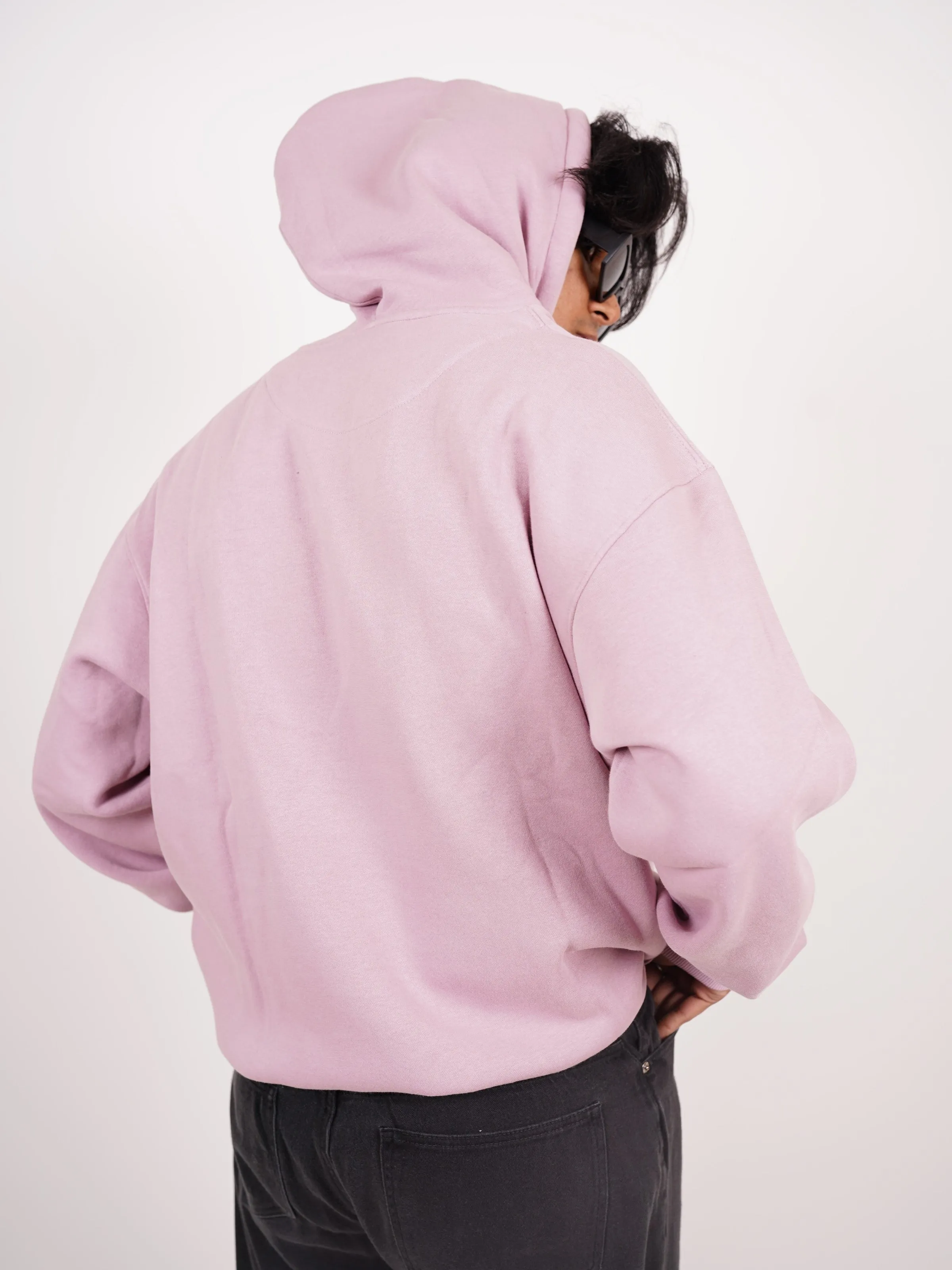 Basic : Heavyweight Baggy Hoodie Men And Women