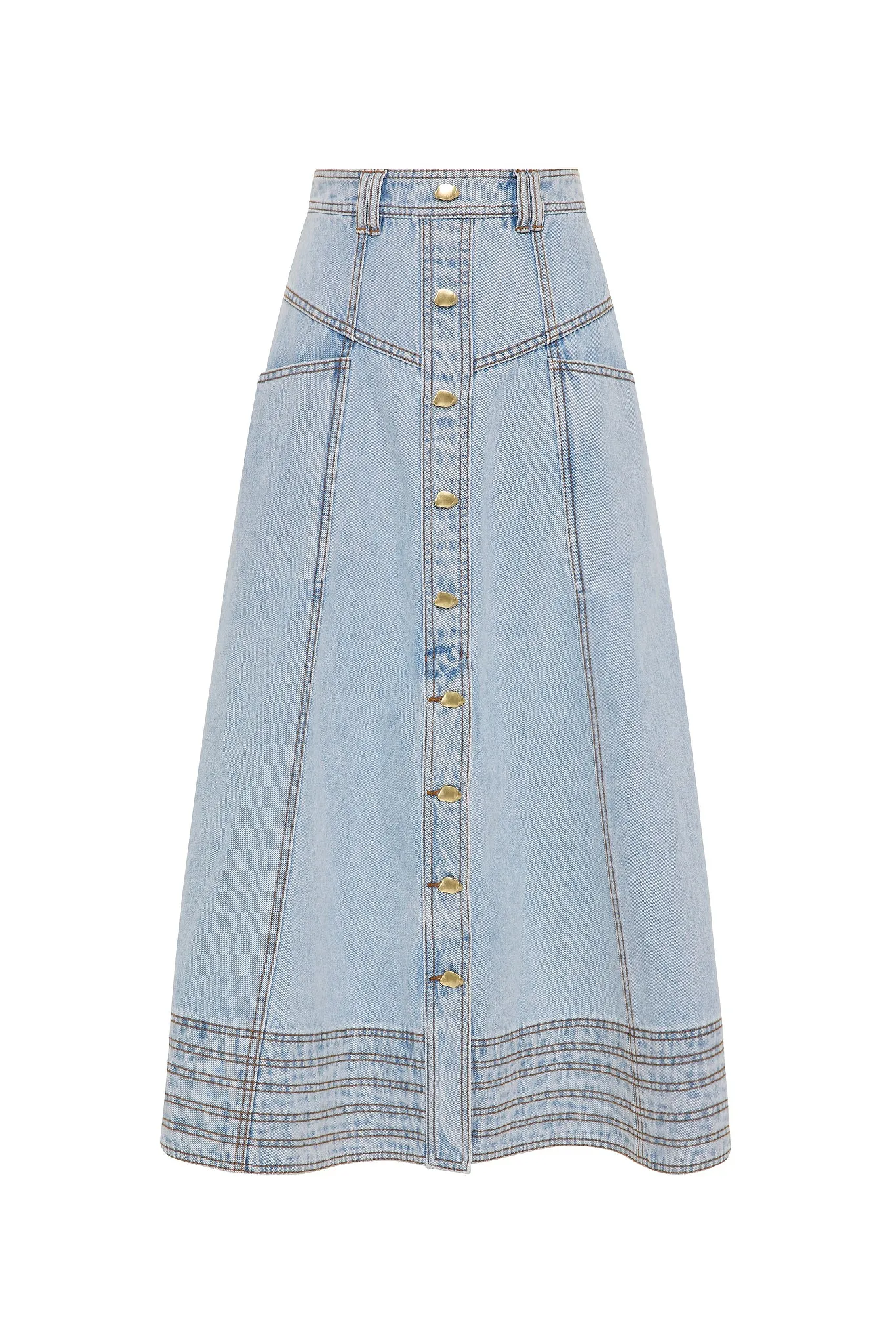 Coast Denim Midi Skirt