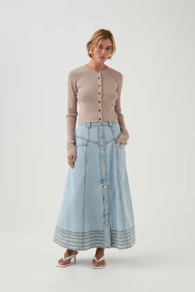 Coast Denim Midi Skirt