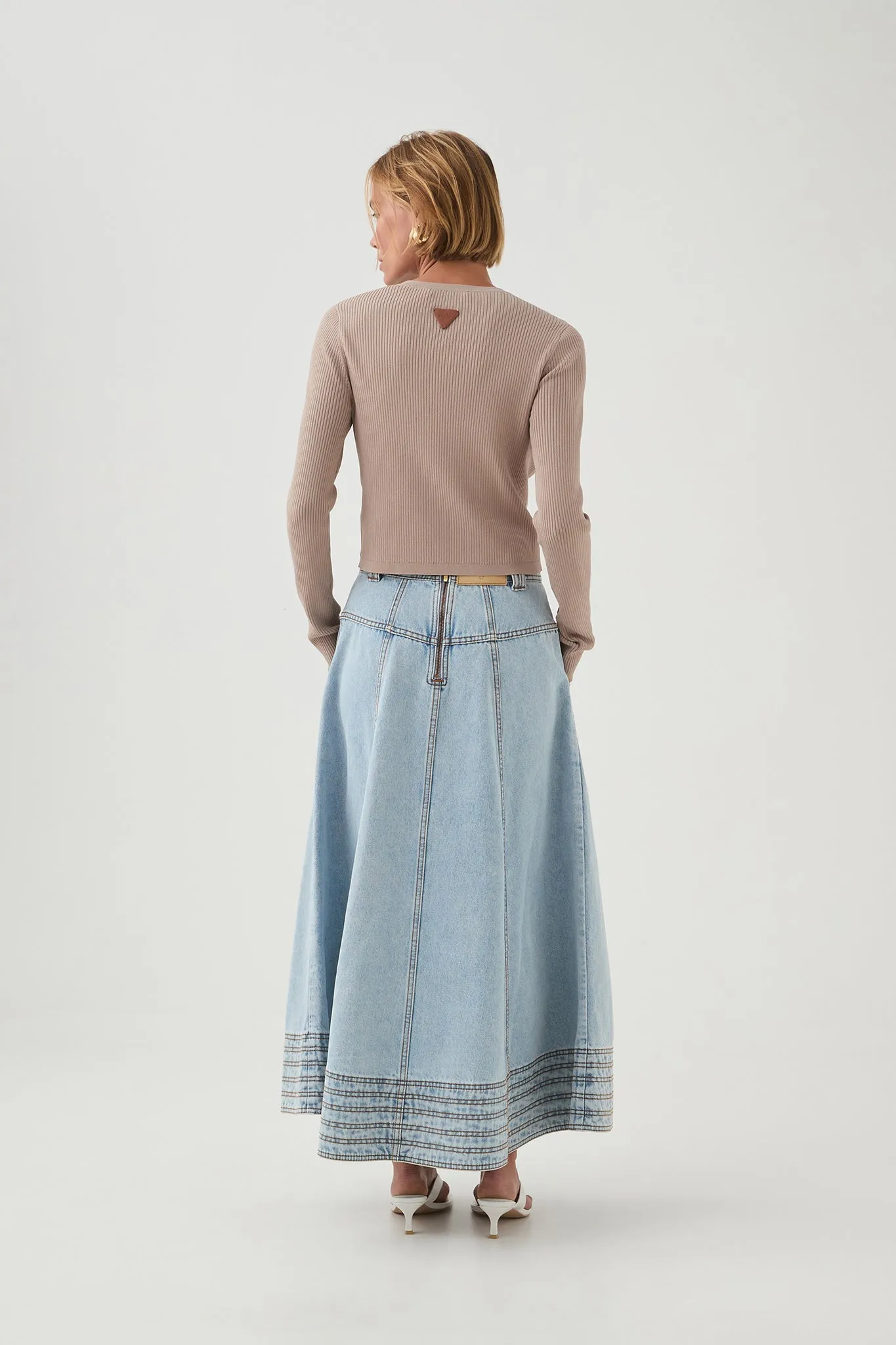 Coast Denim Midi Skirt