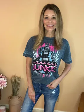 Concert Junkie Graphic Tee