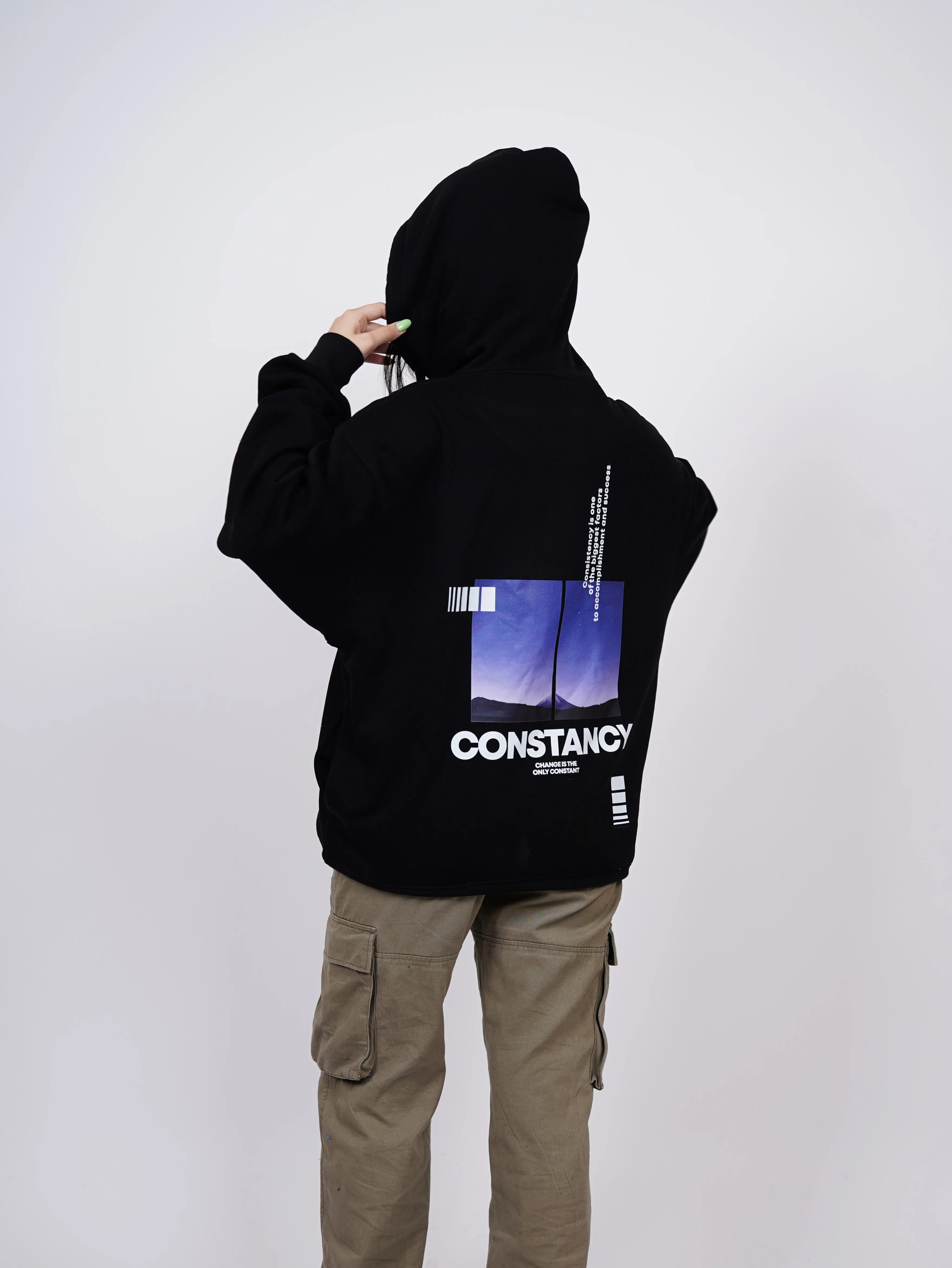 Constancy : Heavyweight Baggy Hoodie For Men and Women