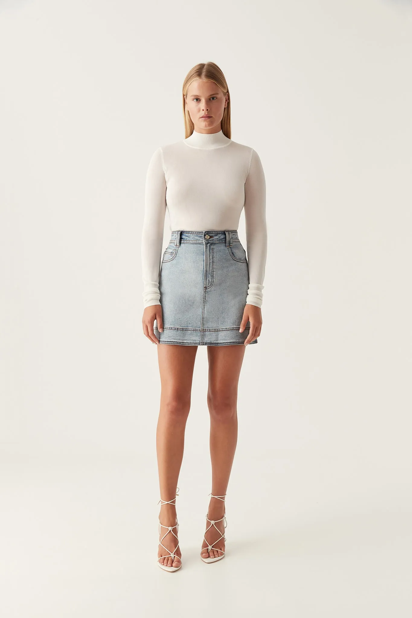 Embrace Denim Mini Skirt