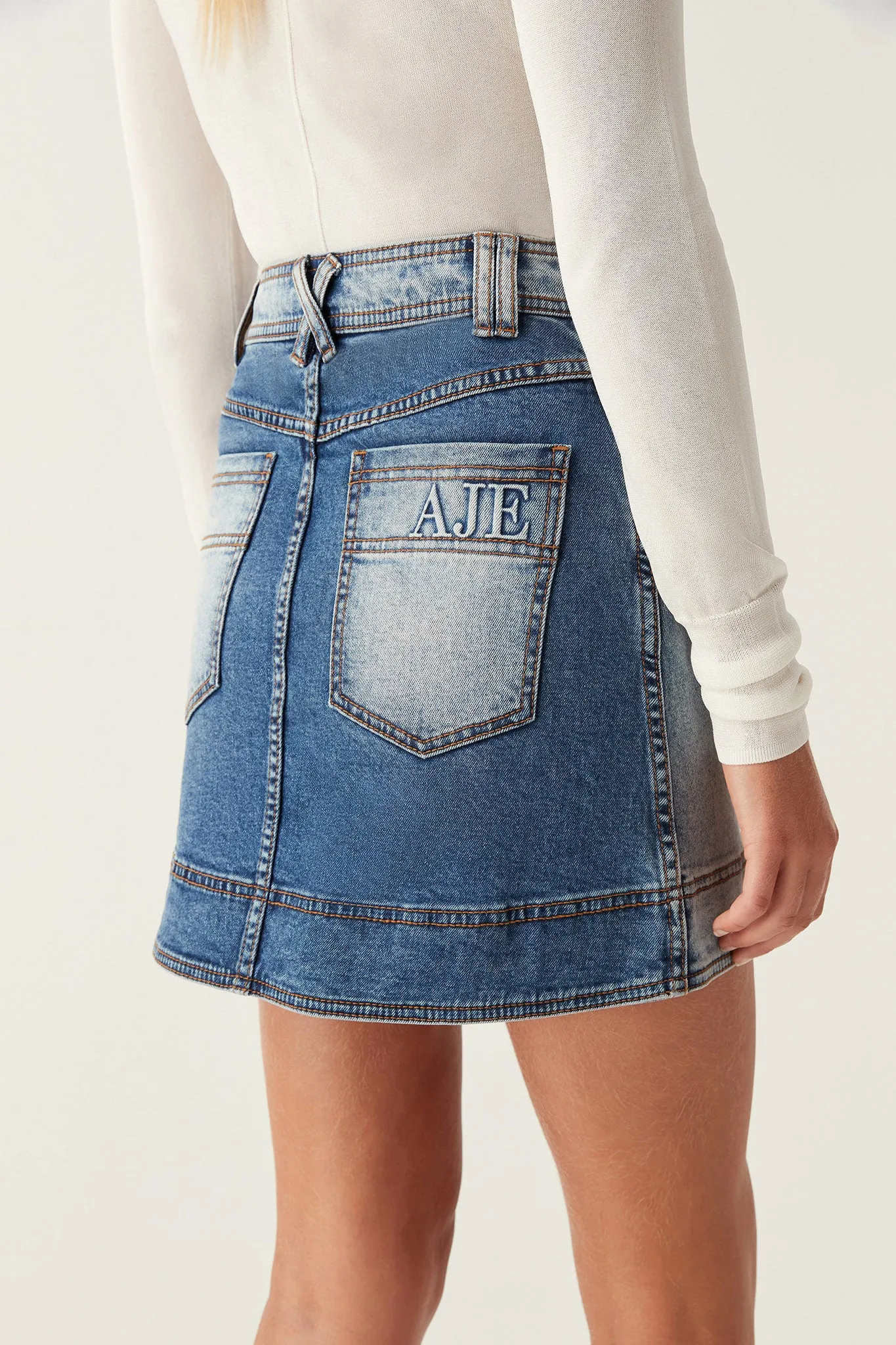 Embrace Denim Mini Skirt