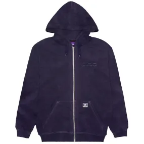 FUCKING AWESOME CORDUROY ZIP HOODIE // NAVY