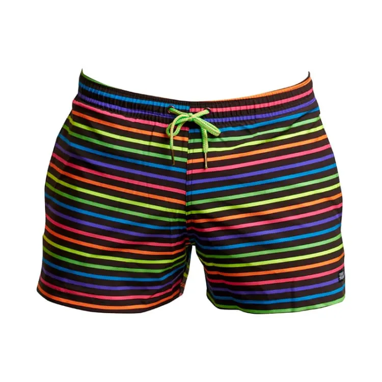 Funky Men Shorty Shorts-Bright Lights