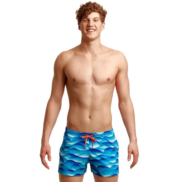 Funky Men Shorty Shorts-Storm Buoy