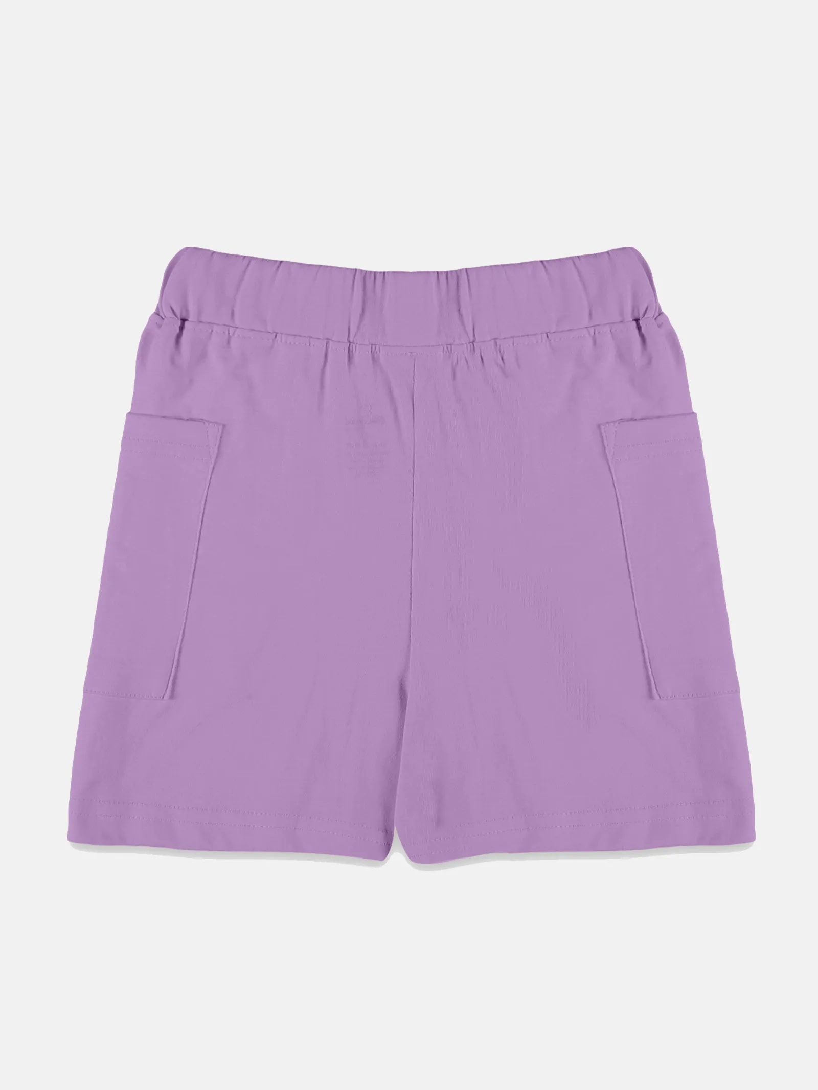 Girls Patch Pocket Hot Shorts Pack of 2