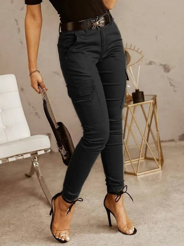 Low waist button Pants