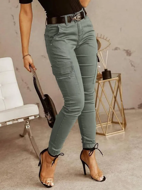 Low waist button Pants