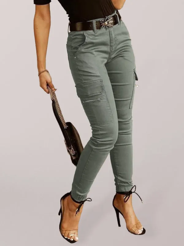 Low waist button Pants