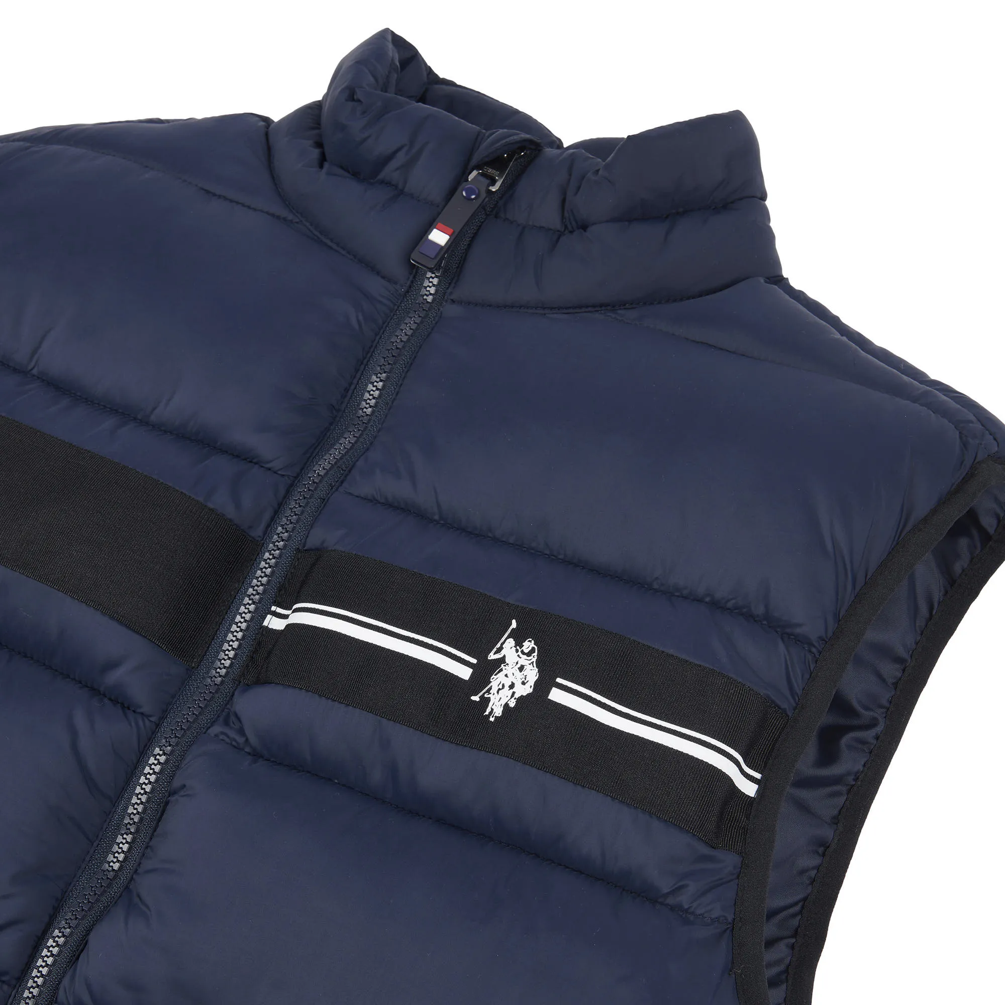 Mens 3D Tape Gilet in Dark Sapphire Navy