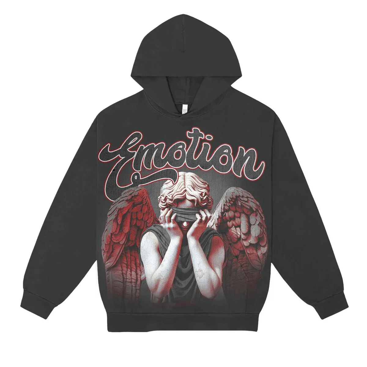 Mixed emotions 'Blinded' Grey Hoodie