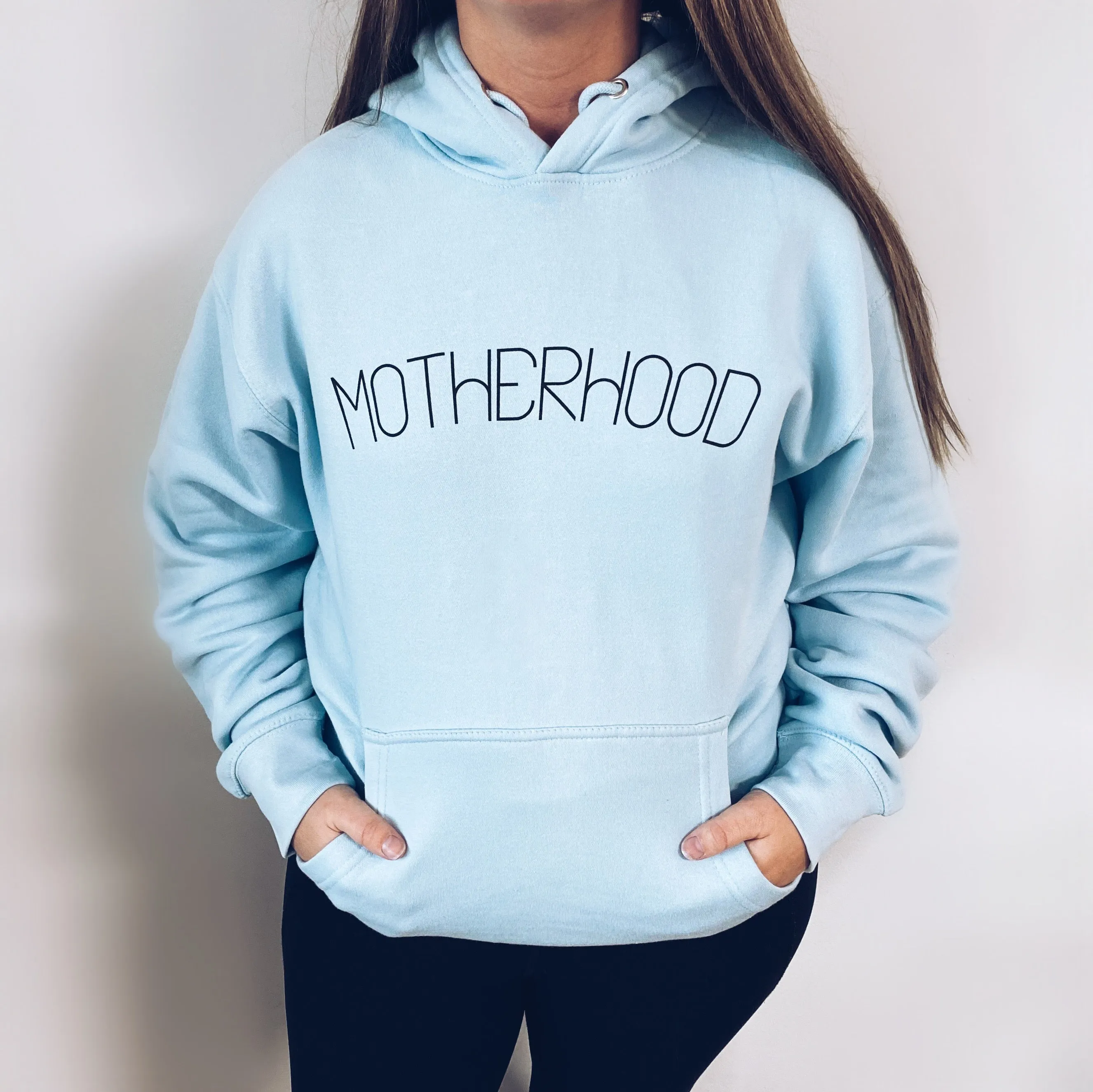 Motherhood • Sky Blue Hoodie