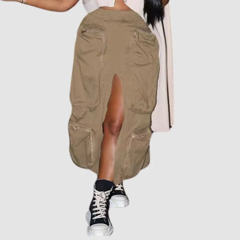 Mult Pocket Patch Cargo Skirts