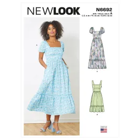 Newlook Pattern N6692 Misses Dresses