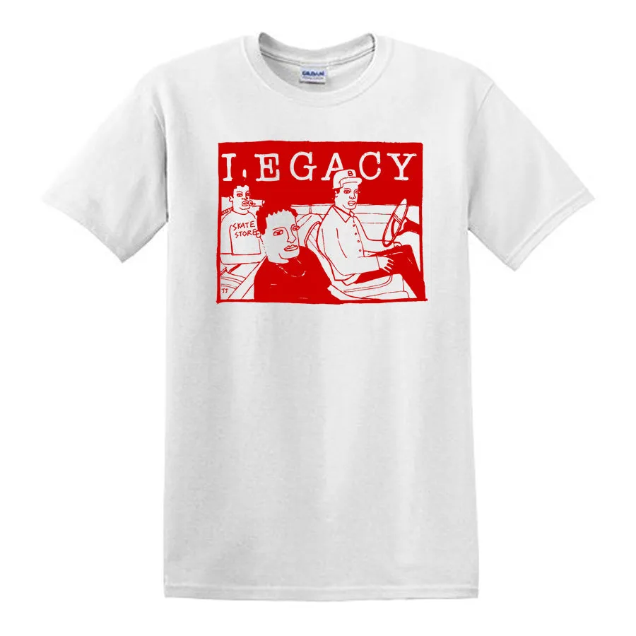 OG Boyz Logo Tee (White/Red/Marble)