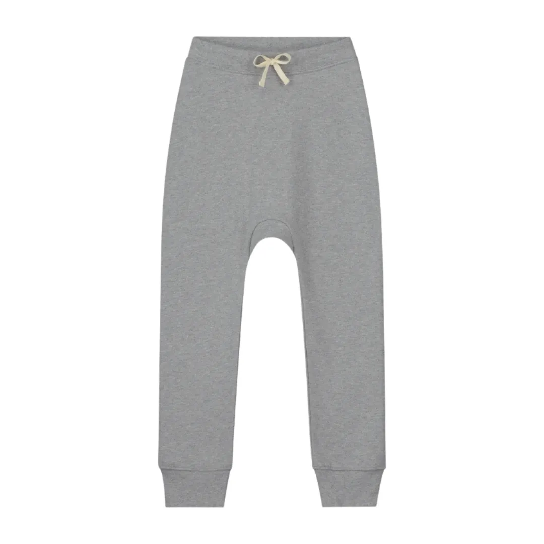 Organic Hose "Baggy Pants Grey Melange"