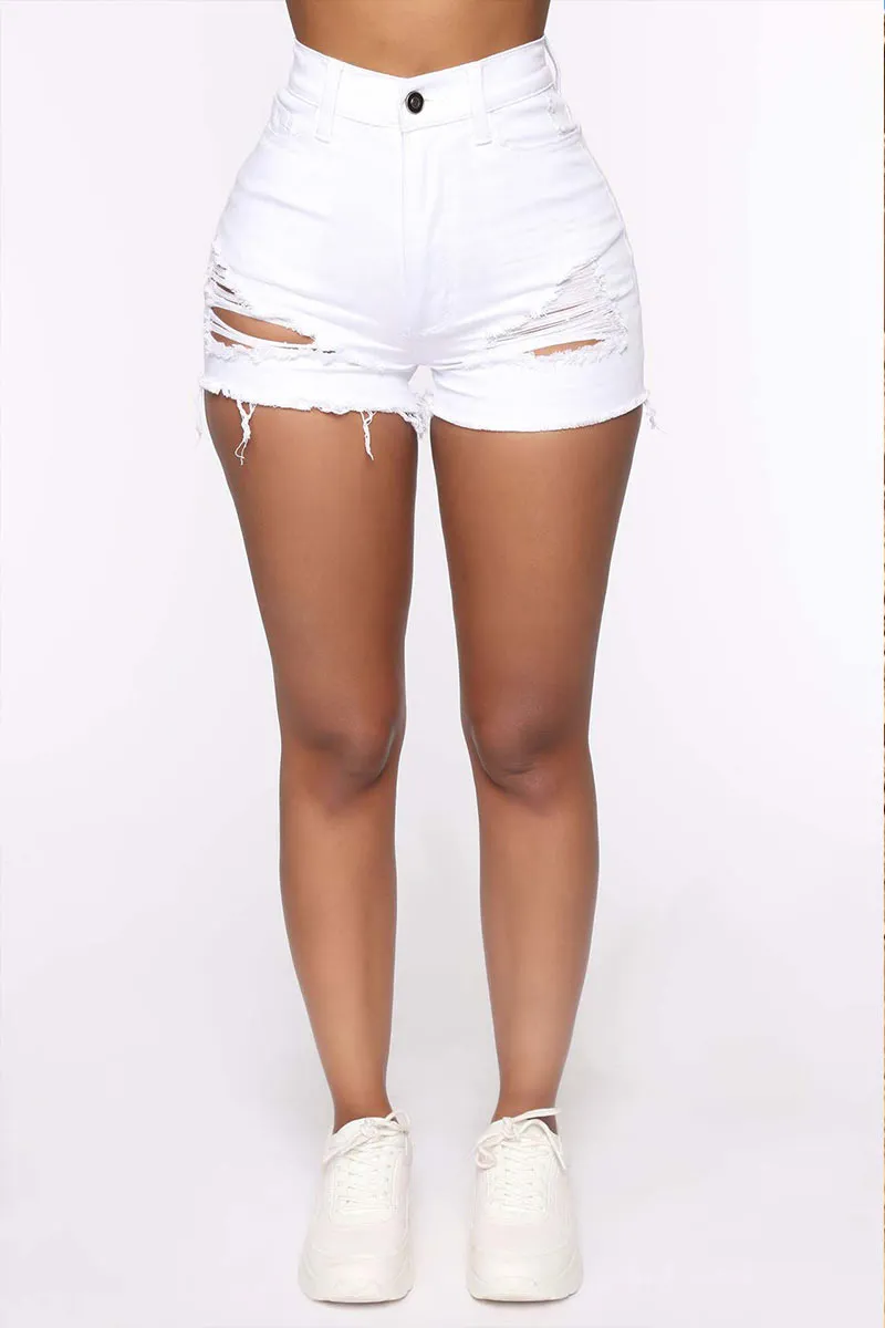 PM0275 Stretch Denim Shorts