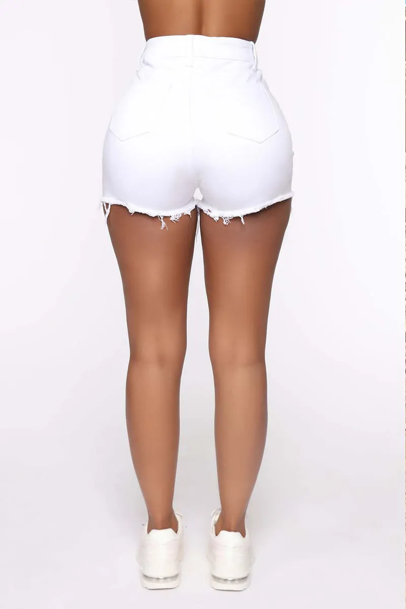 PM0275 Stretch Denim Shorts