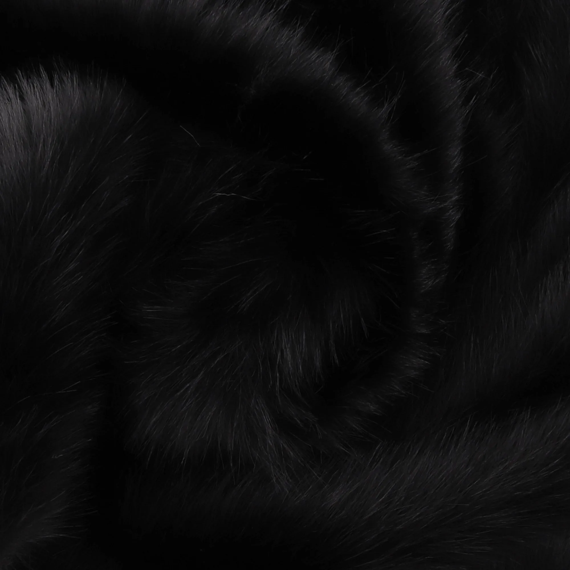 Rabbit Fur - Black