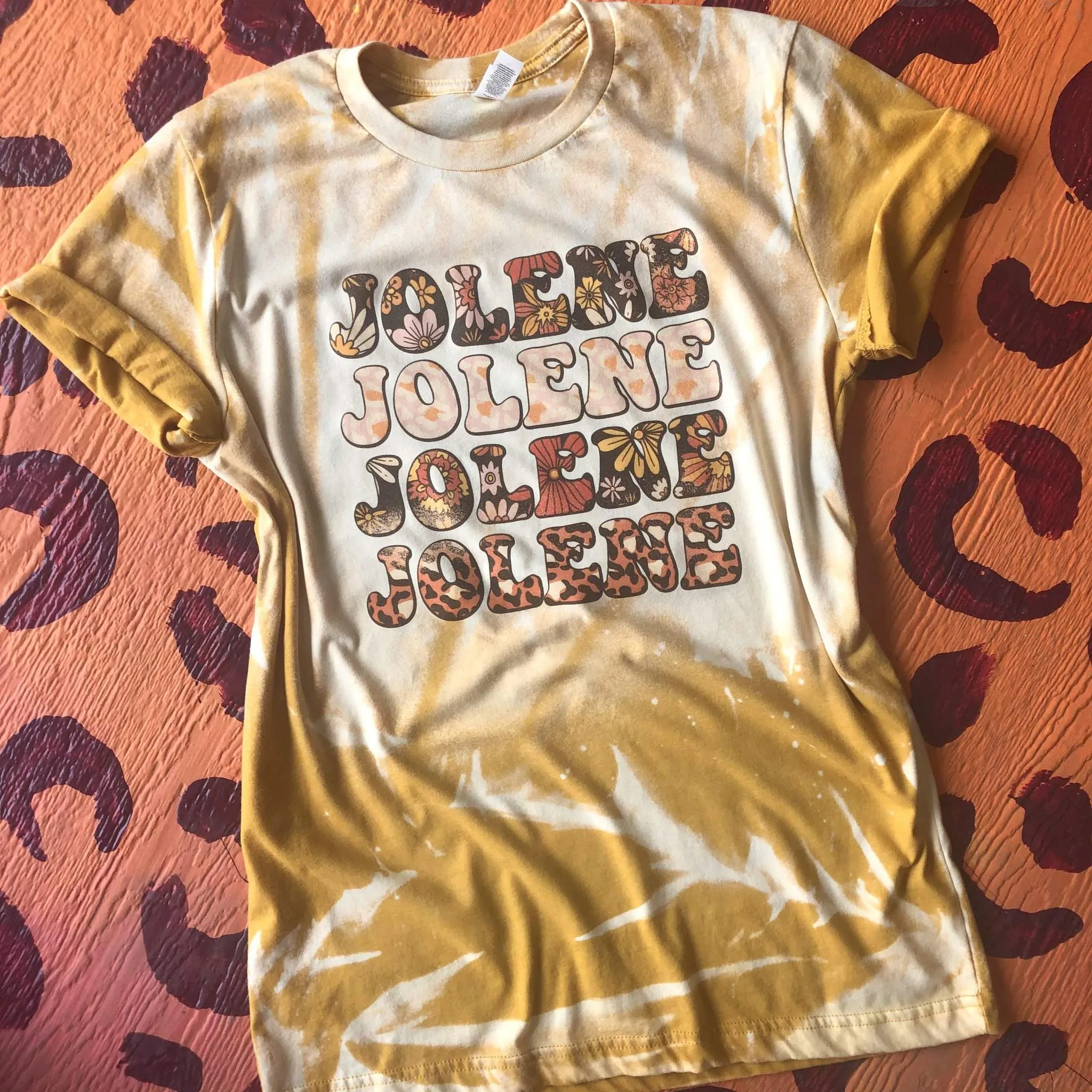 Retro Jolene Graphic Tee (made 2 order) LC