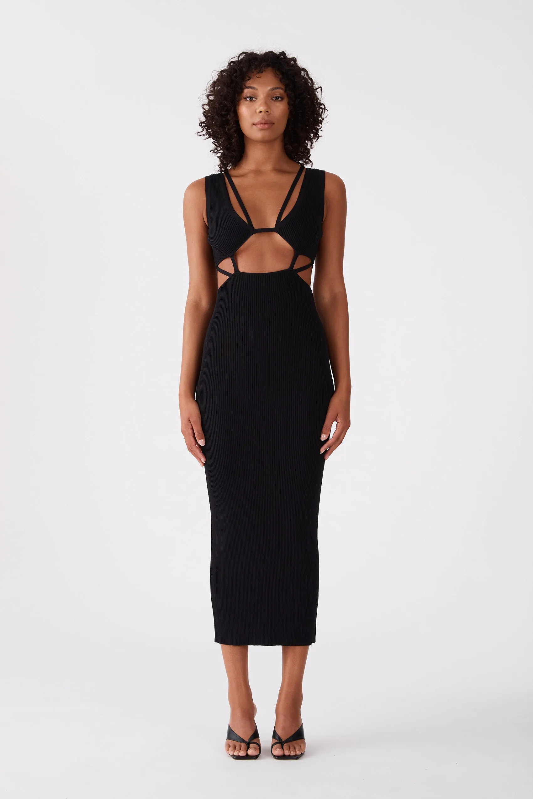 San Sloane Ambrozia Midi Dress