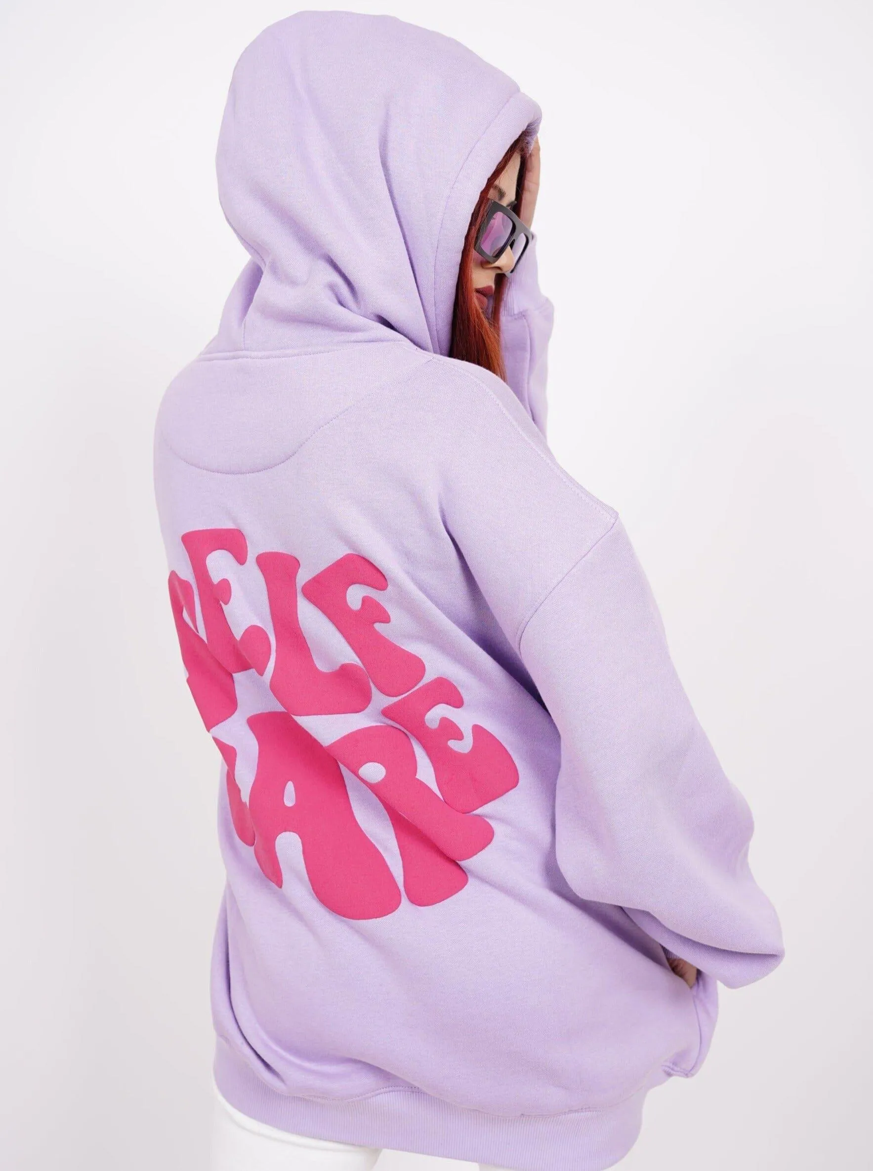 Self Care : Heavyweight Baggy Hoodie For Men and Women