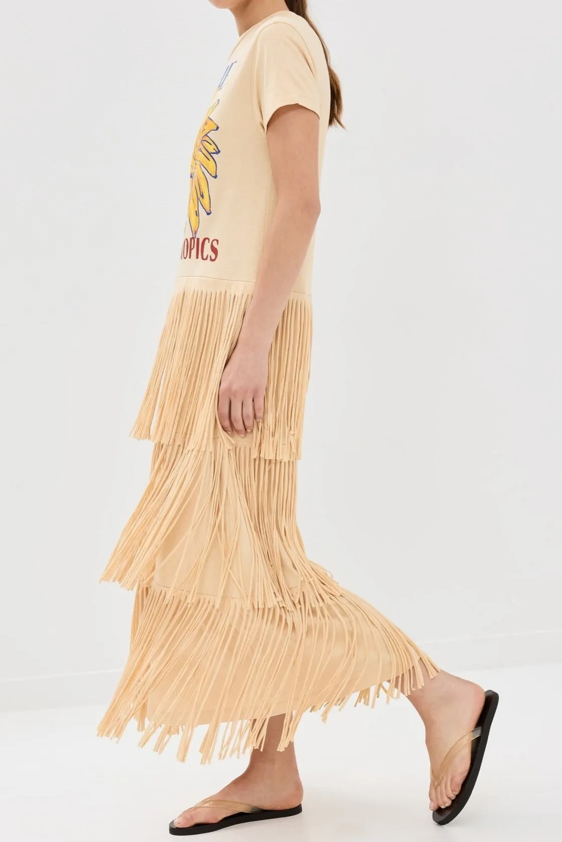 Summer In The Tropics Fringe Dress