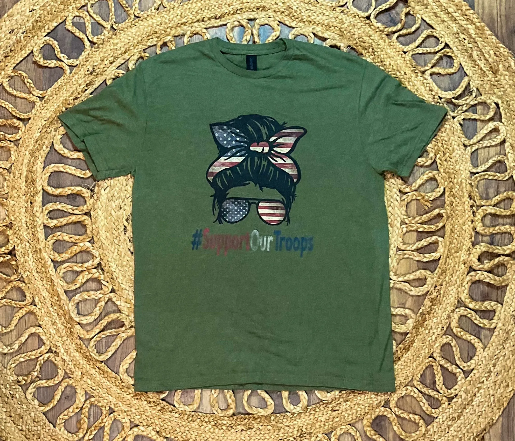 Support Our Troops Graphic Tee