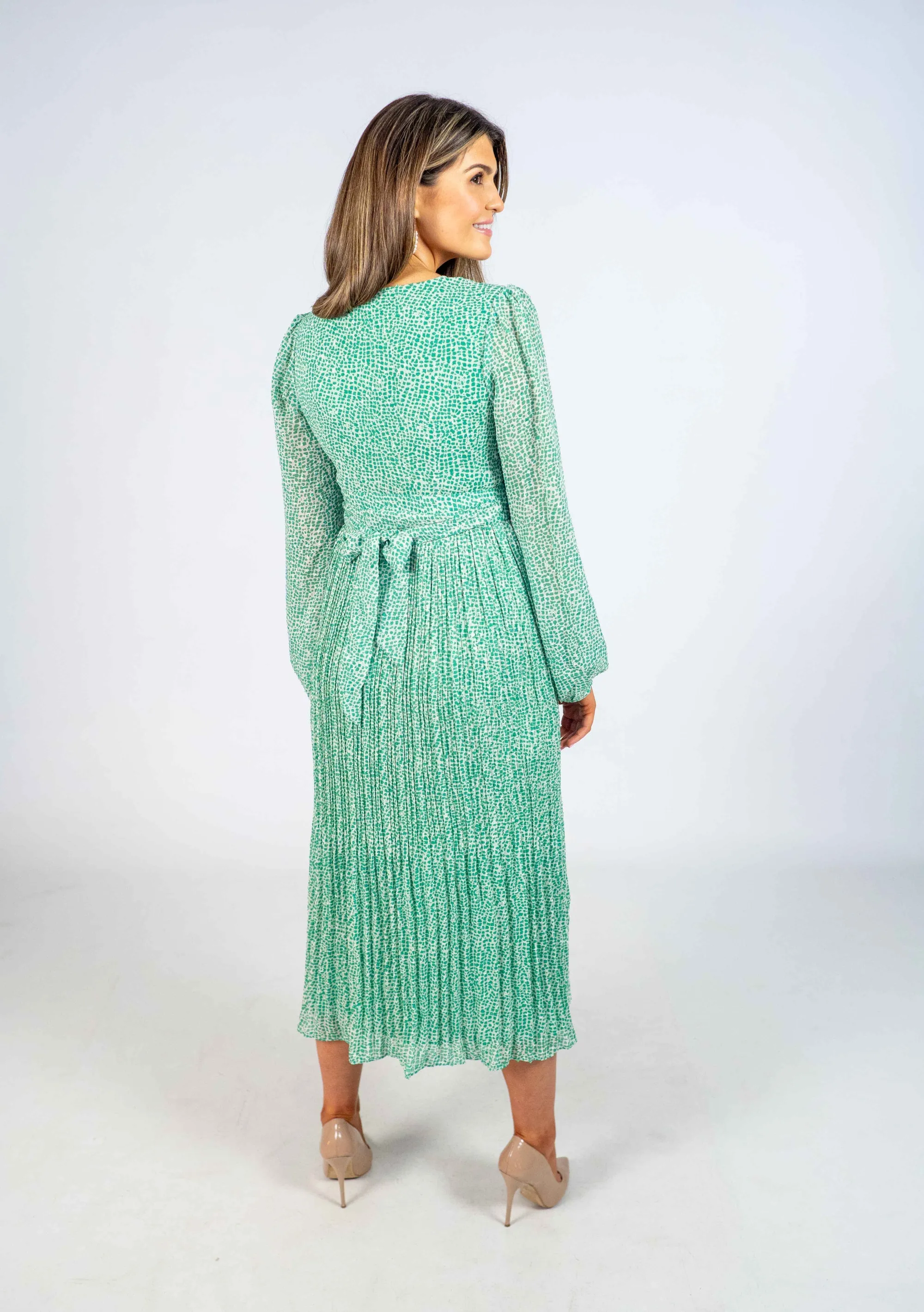 Traffic People Green Fathomless Dress